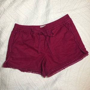 Loft Running Shorts - Berry